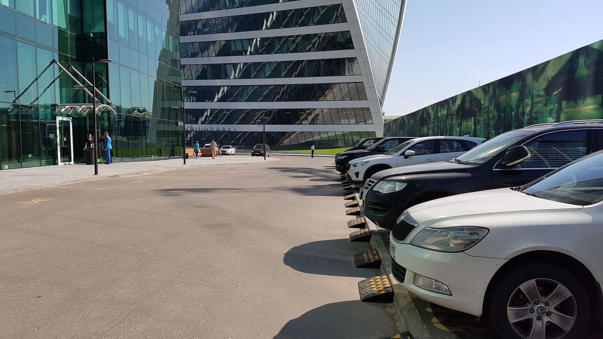 Паркинг в Москва Сити
